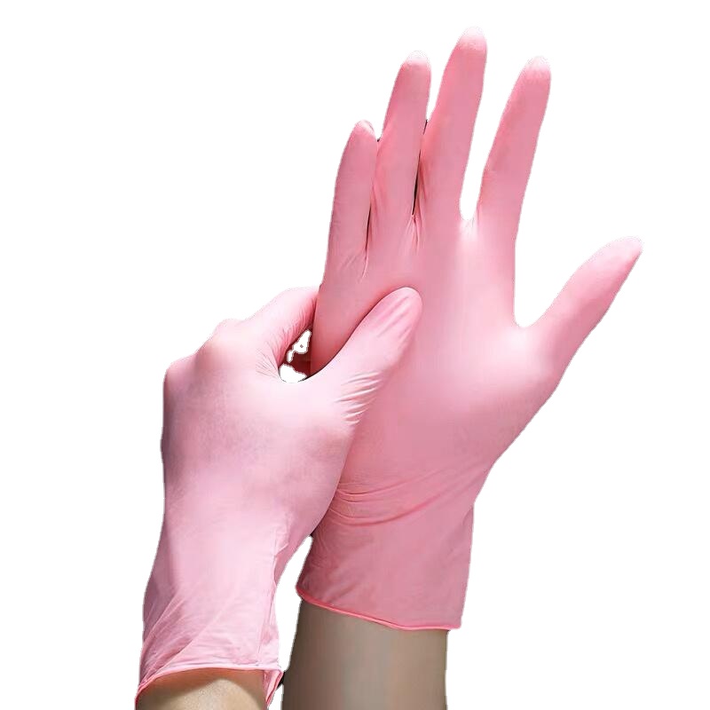 50/100PCS Pink Nitrile Gloves  - Medical Gloves recension och pris