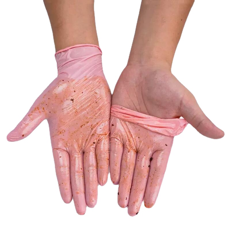 50/100PCS Pink Nitrile Gloves  - Medical Gloves recension och pris