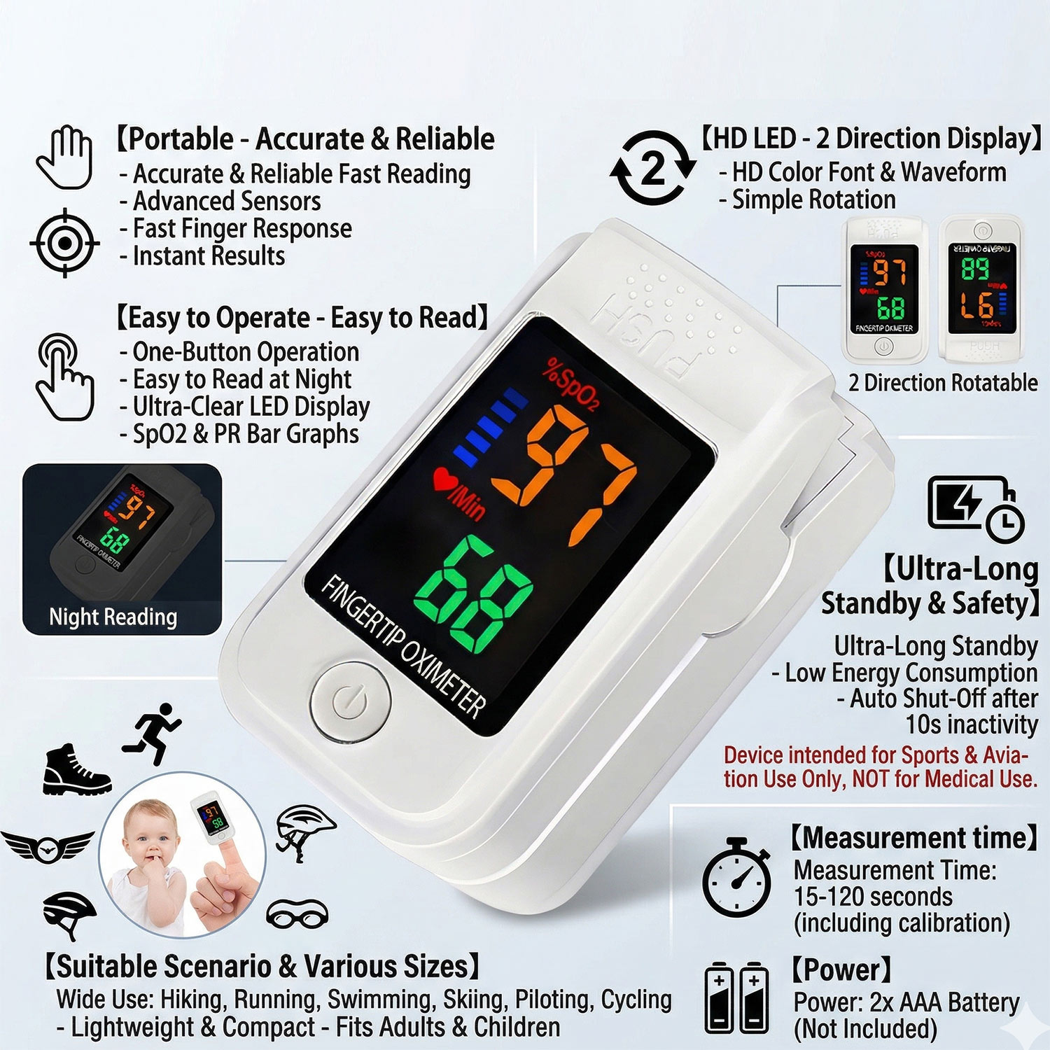 Mini LCD Digital Thermometer H - Thermometer Digital recension och pris